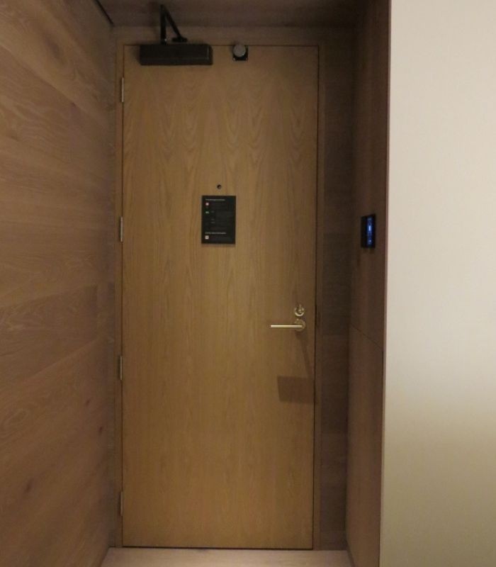 Wood Fireproof Door5